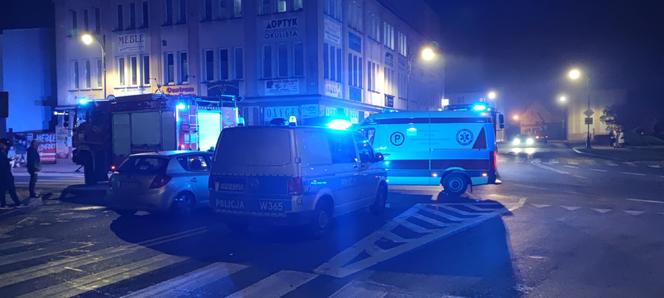 Bus wjechał w centrum handlowe w Drawsku Pomorskim