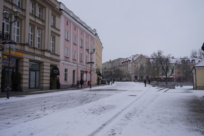 Atak zimy w Białymstoku - listopad 2024