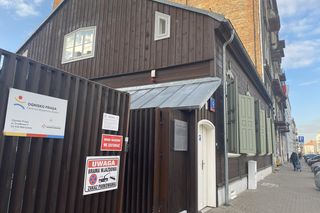 Drewniany dom przy ul. Środkowej 9 na Pradze-Północ