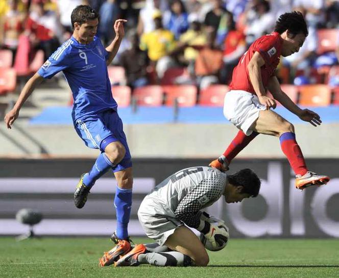 MŚ 2010: Mecz Korea Południowa - Grecja, wynik 2:0