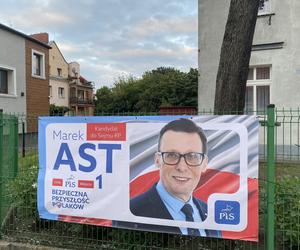 Wybory 2023 w Zielonej Górze. Miasto zalały plakaty wyborcze