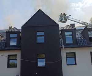 Pożar hotelu Senator w Starachowicach