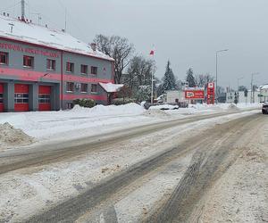 Starachowice zasypane śniegiem