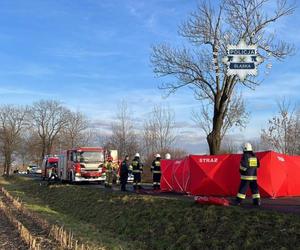 Czarny dzień na drogach woj. śląskiego. Dwa wypadki, cztery ofiary śmiertelne