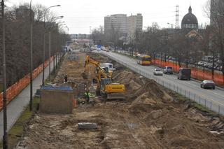 Tak wygląda budowa tramwaju do Wilanowa