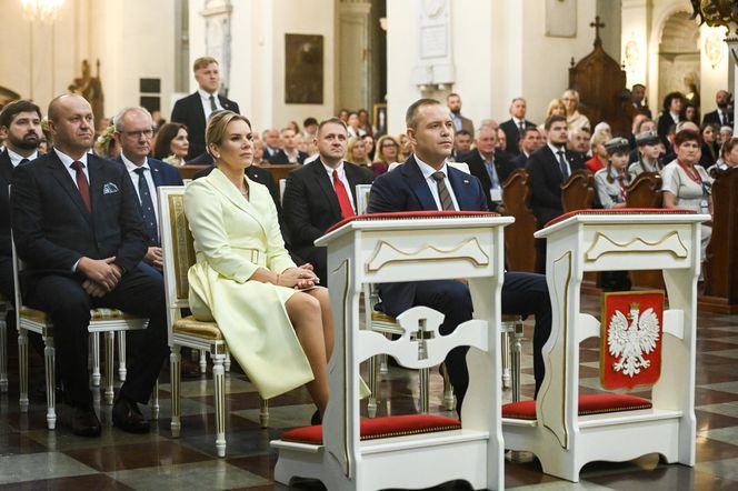 Marta Nawrocka na Dożynkach Prezydenkich