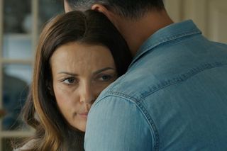 Barwy szczęścia, odcinek 3200: Kasia (Katarzyna Glinka), Mariusz (Rafał Cieszyński) 