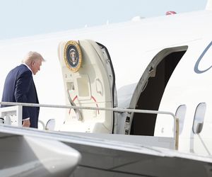 Luksusowy samolot Trumpa! Złote ściany, luksus aż kapie!