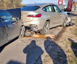 Zderzenie czterech aut w Krześlinie mogło się skończyć tragicznie!