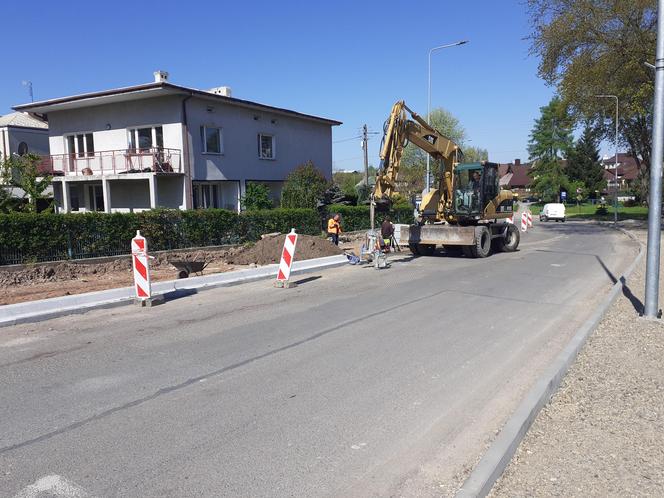 Utrudnienia na ulicach Bankowej i Kaczyńskiej w Starachowicach