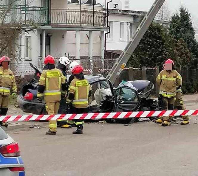 Wypadek na ul. Przemysłowej w Grajewie