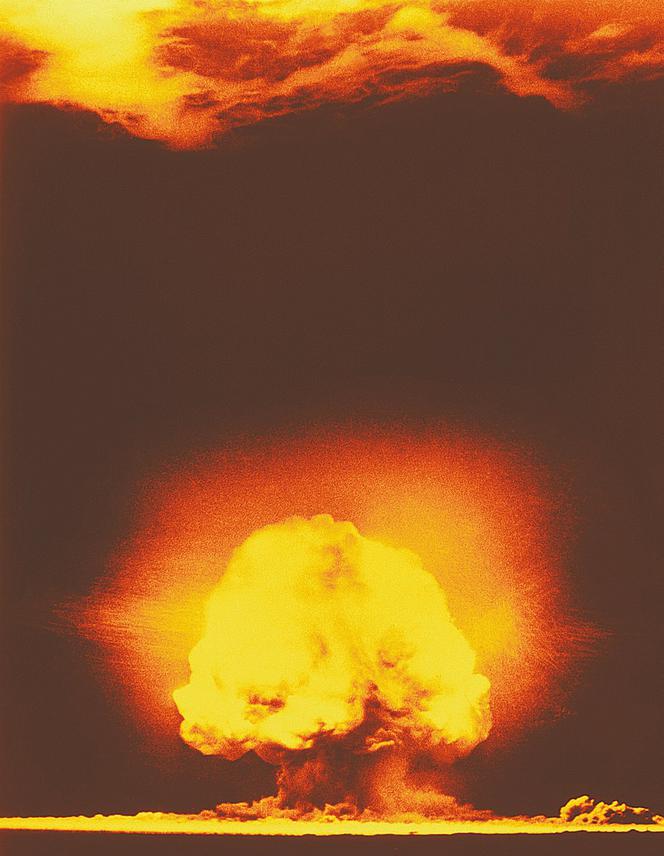 Grzyb po wybuchu bomby w ramach Testu Trinity