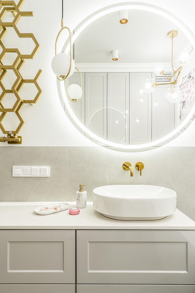 90-m mieszkanie w stylu glamour