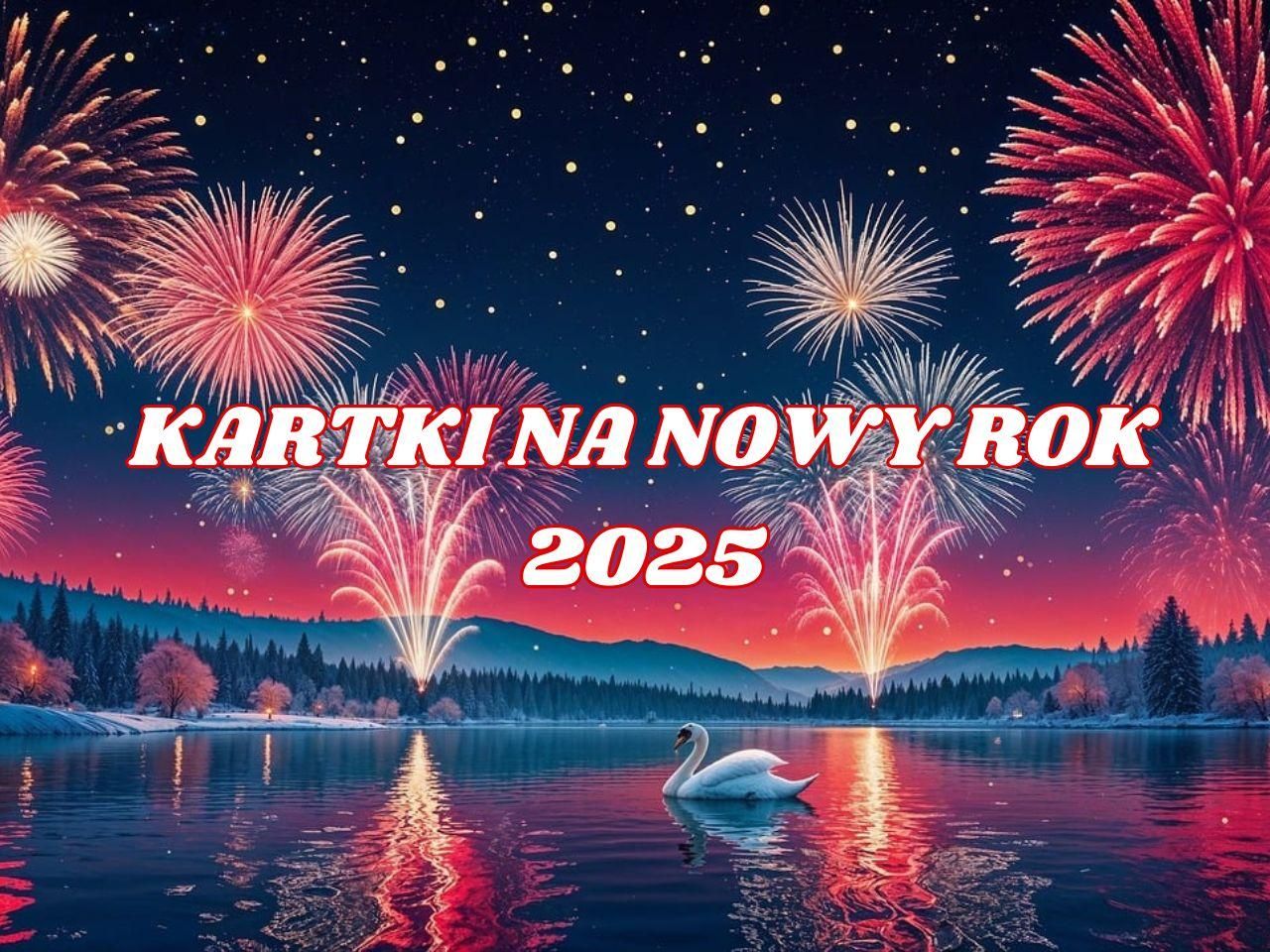 Kartki na Nowy Rok 2025 darmowe do pobrania miłe fajne. Wyślij je swoim