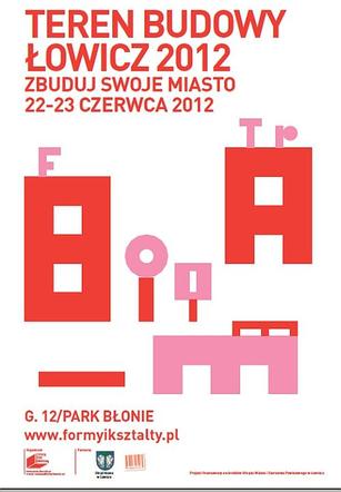 Fundacja Form i Kształtów - warsztaty w Łowiczu, plakat