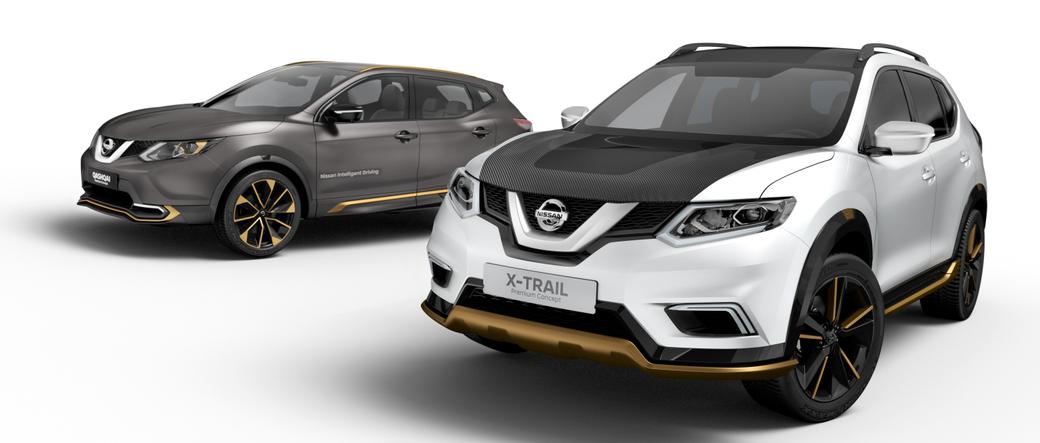 Nissan Qashqai Premium Concept i Nissan X-Trail Premium Concept