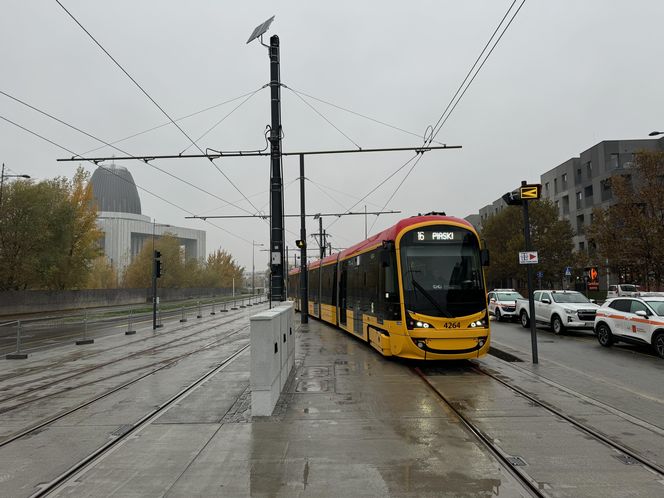 Warszawa. Tramwaj do Wilanowa