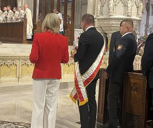 Uroczysta msza przed 88. Paradą Pułaskiego w NY