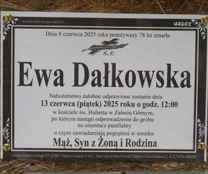 Pogrzeb Ewy Dałkowskiej