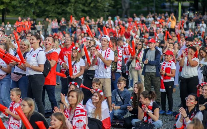 Polska - Brazylia: kibice w Strefie Kibica w Katowicach