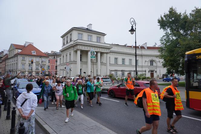 313. Warszawska Pielgrzymka Piesza na Jasną Górę - wymarsz z Warszawy