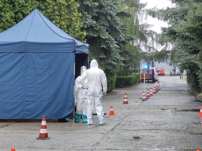 Koronawirus. W Nowym Sączu działa punkt poboru wymazów. Ruszyły badania przesiewowe