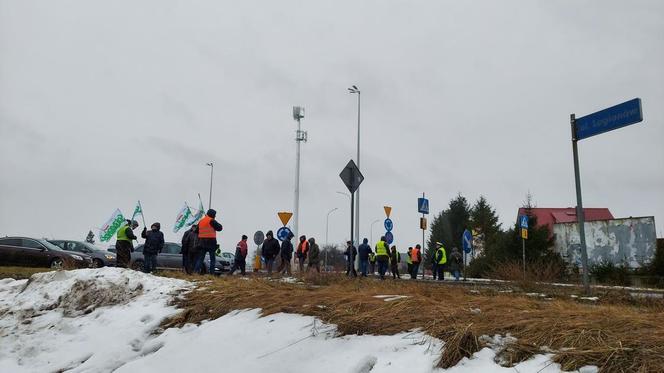 Protest rolników Zamość 2024