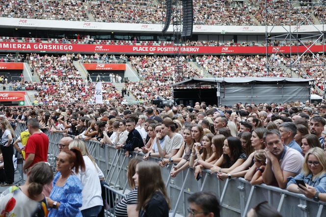 Koncert Jennifer Lopez w Warszawie (25.07.2025) - część pierwsza. Organizatorem koncertu jest Prestige MJM