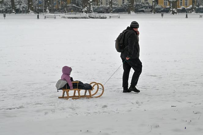 Śnieżny Szczecin 