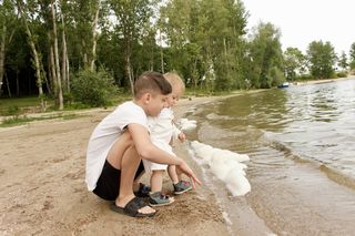 Sinice nie tylko w morskiej wodzie. Właśnie pojawiły się w popularnym kąpielisku w centralnej Polsce