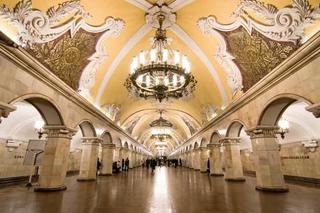 Metro w Moskwie. Stacja Komsomolskaja