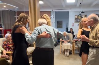 Gwiazdy i tancerze z TzG z wizytą u Powstańców