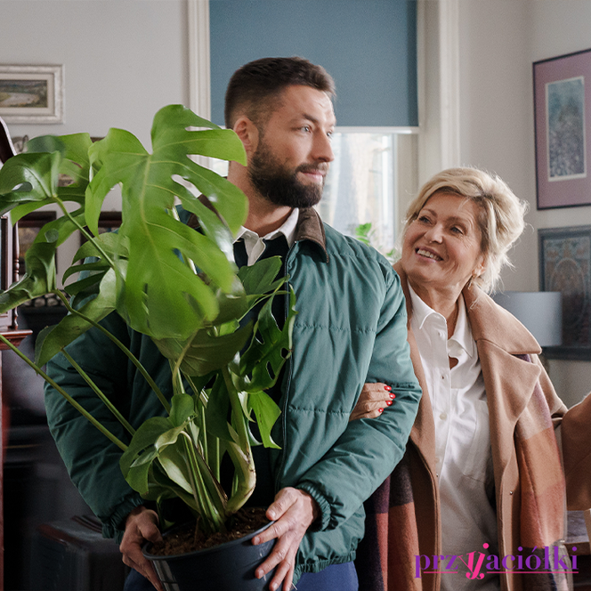 Przyjaciółki 19 sezon odc. 219. Maria (Ewa Kasprzyk), Gabriel (Bartosz Waga)