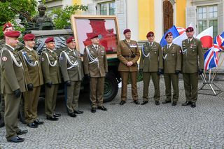 Uroczystość uhonorowania gen. bryg. Stanisława Sosabowskiego