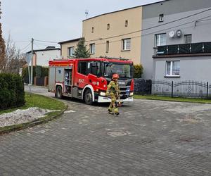 Pożar w Zespole Szkolno-Przedszkolnym w Przyszowicach (pow. gliwicki)