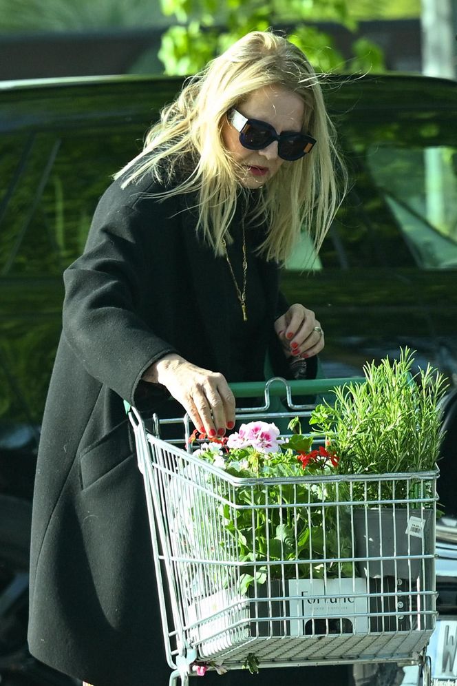 Grażyna Szapołowska sadzi się na wiosnę