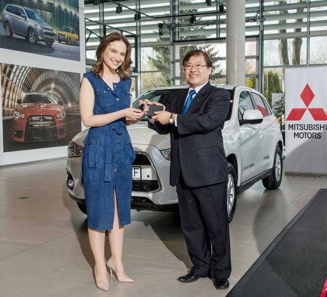 Anna Cieślak i Maciej Stuhr ambasadorami Mitsubshi Motors