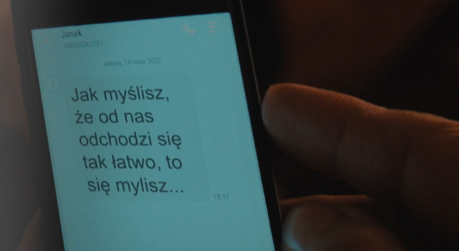 M jak miłość, odcinek 1676: wiadomość do Aleksandry (Małgorzata Pieczyńska)