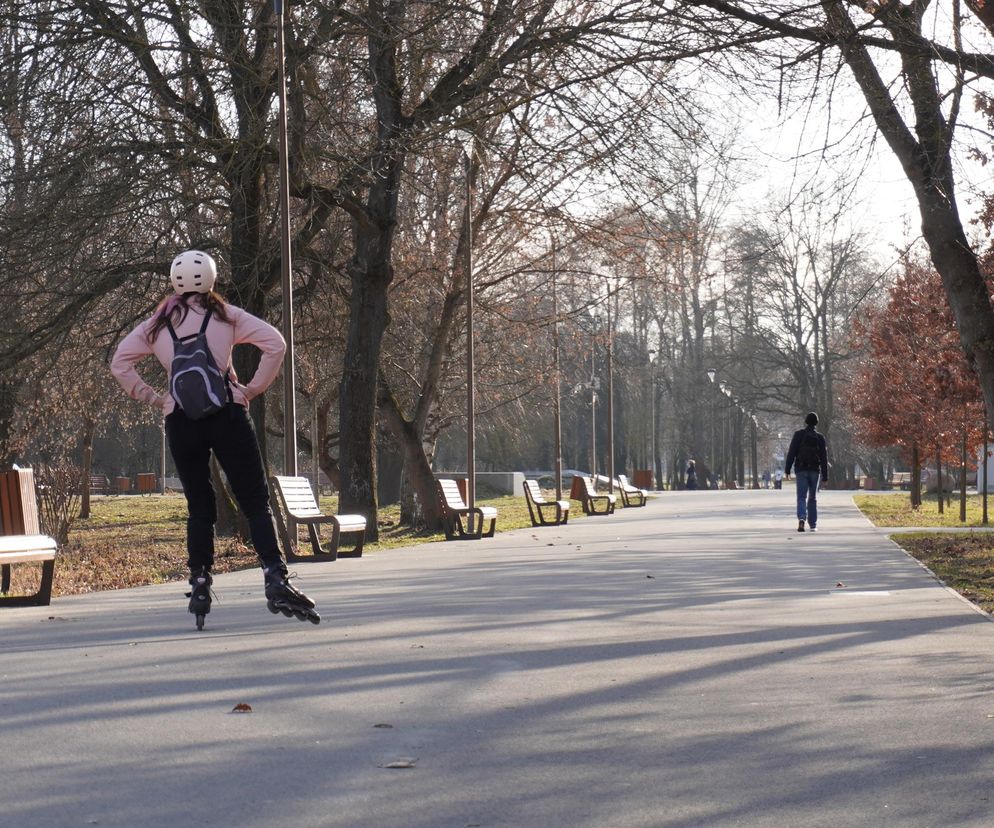 Mieszkańcy Lublina poczuli wiosnę. Na termometrach było ponad 20 stopni! Wiosenna odsłona Parku Ludowego w obiektywie