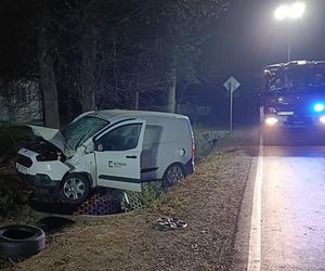 Pijany kierowca bez uprawnień doprowadził do czołowego zderzenia