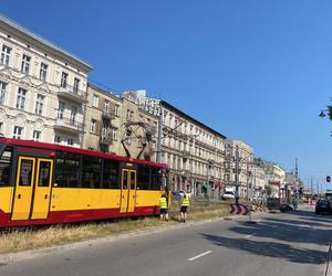 Wstrzymany ruch tramwajów w Łodzi