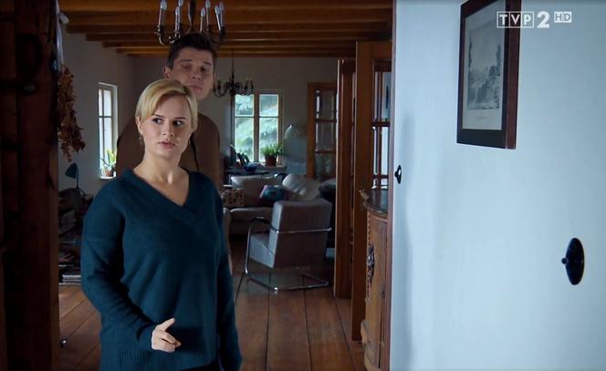 M jak miłość, odc. 1491: Sonia (Barbara Wypych), Janek (Tomas Kollarik)