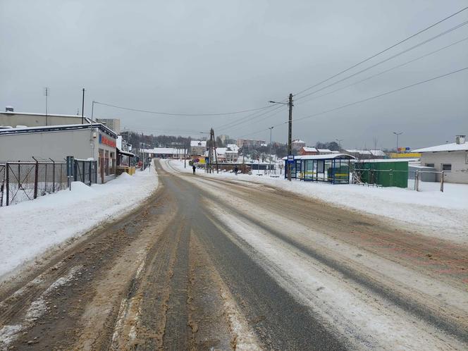 Starachowice zasypane śniegiem