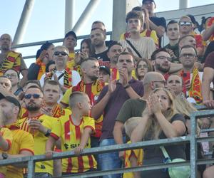 Korona Kielce - Cracovia. Zdjęcia kibiców podczas meczu. 10 sierpnia 2024