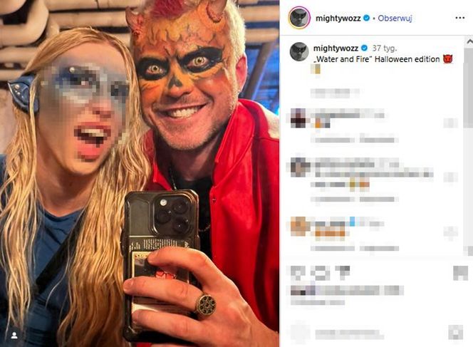 Wojciech Łozo Łozowski zabrał dziewczynę na premierę "Vinci2"