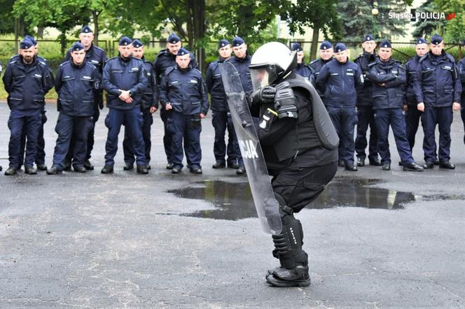 Policjanci szkolili się z gaszenia pożarów