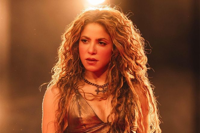 Shakira w trakcie koncertu 