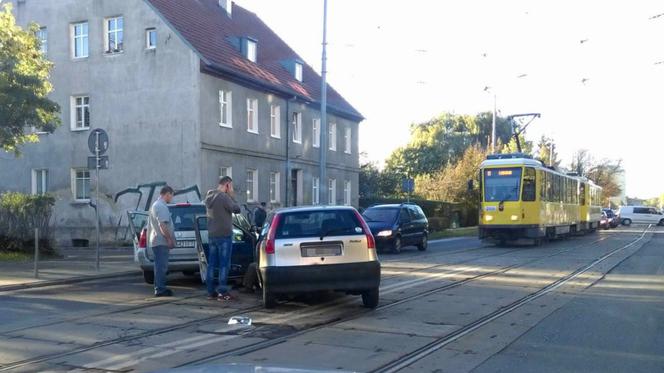 Kolizja na Pomorzanach. Uwaga na utrudnienia!