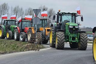 Protest rolników na Podkarpaciu
