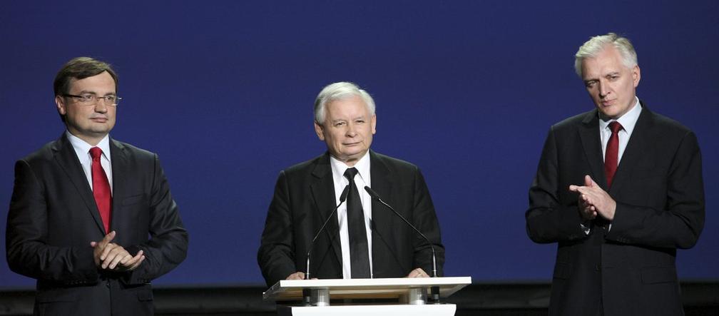 Zbigniew Ziobro, Jarosław Kaczyński,  Jarosław Gowin